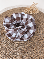 Scrunchie Ruffle Hazelnut