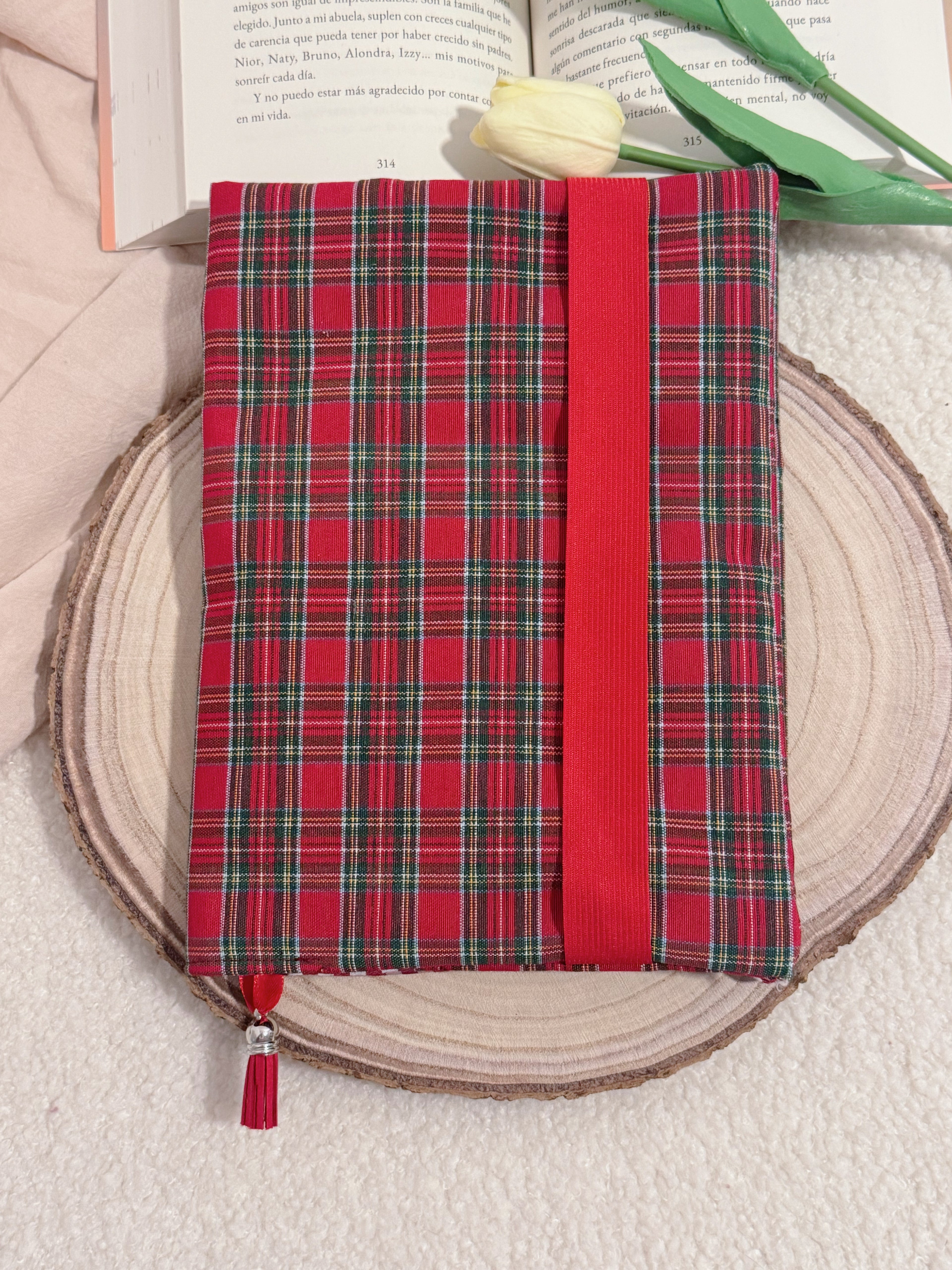 Scarlett - Funda de libro ajustable