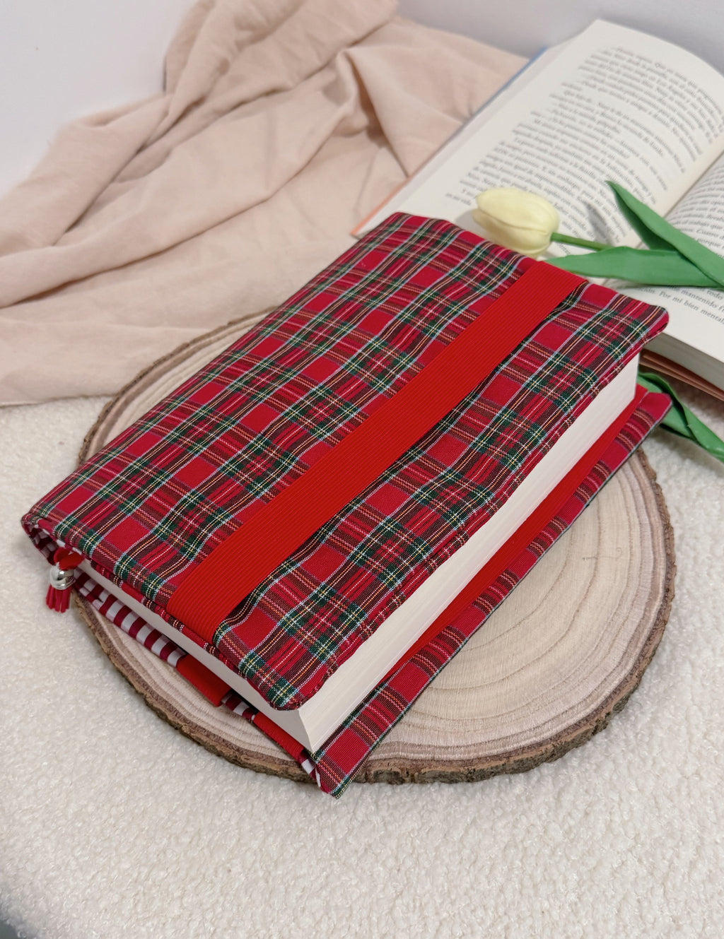 Scarlett - Funda de libro ajustable