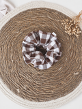 Scrunchie Ruffle Hazelnut