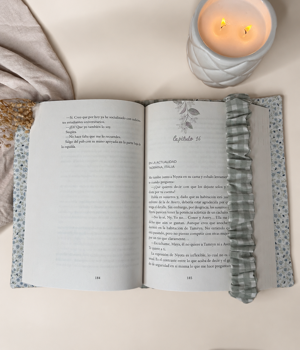 Funda para libro Matcha