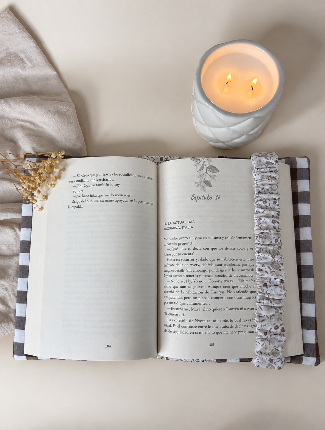 Funda para libro Cinnamon