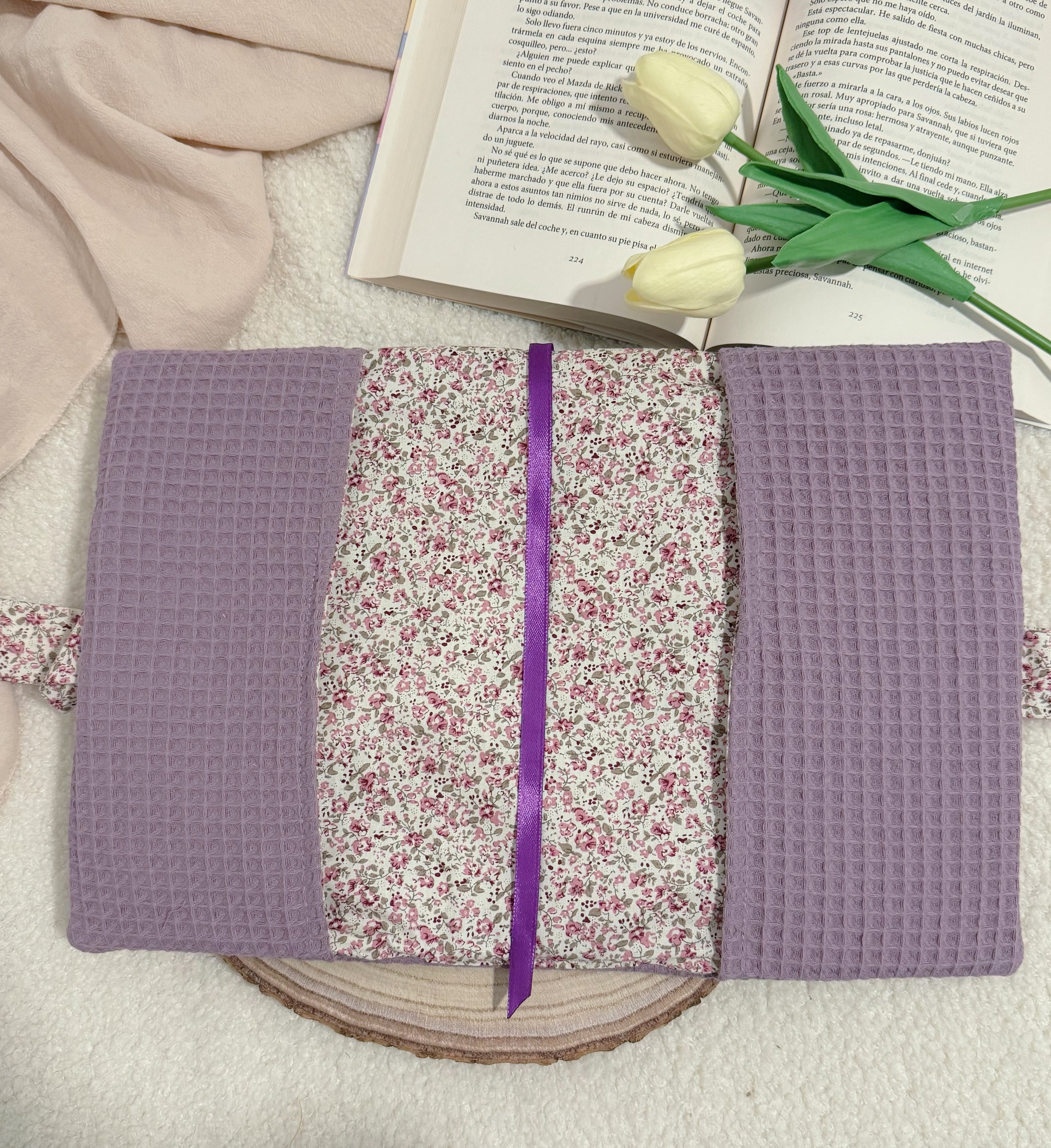 Elain - Funda de libro de solapas