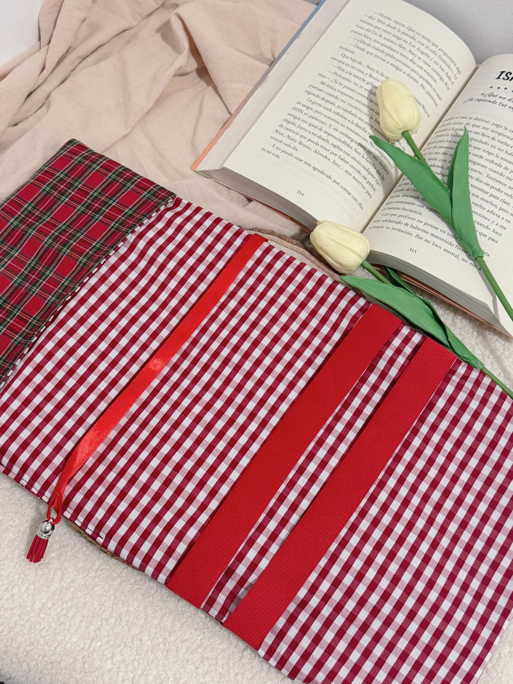 Scarlett - Funda de libro ajustable