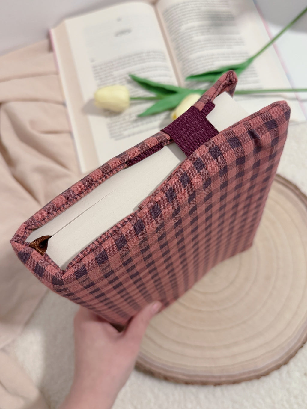 Bonnie - Funda de libro ajustable