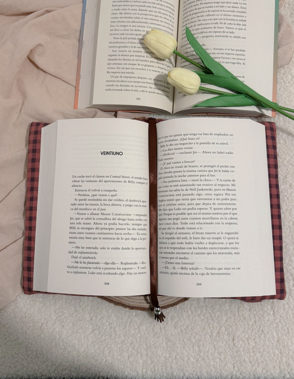 Bonnie - Funda de libro de solapas