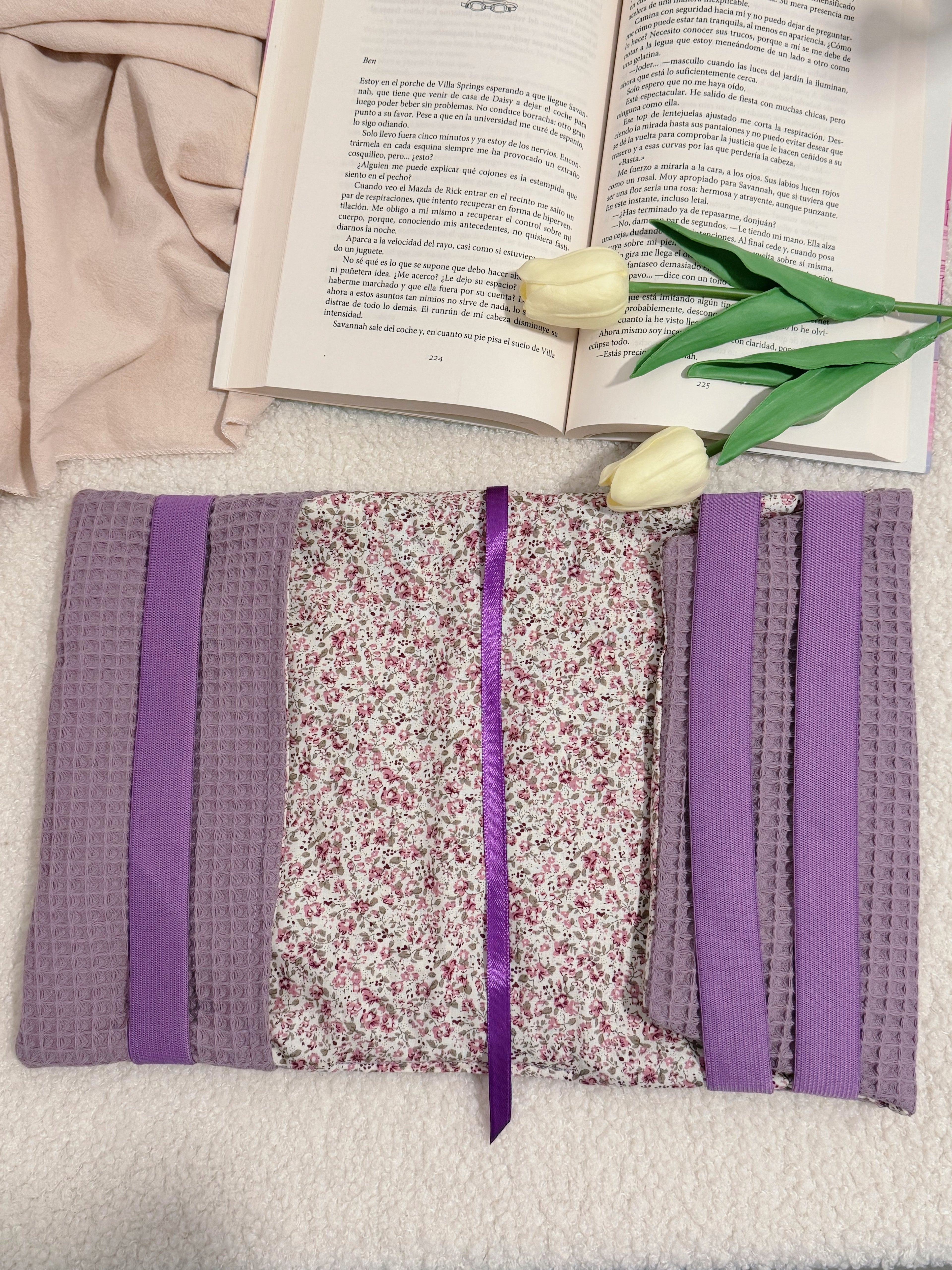 Elain - Funda de libro ajustable